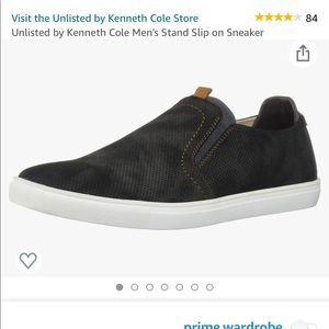 NWT Men’s Unlisted by Kenneth Cole Slip-ons